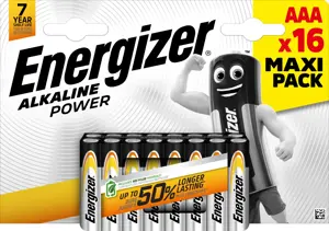 Energizer battery Alkaline Power AAA CHP16