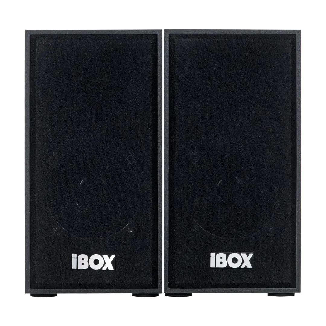 "IBOX IGLSP1B" GARSIAKALBIAI "I-BOX 2.0 SP1" JUODOS SPALVOS
