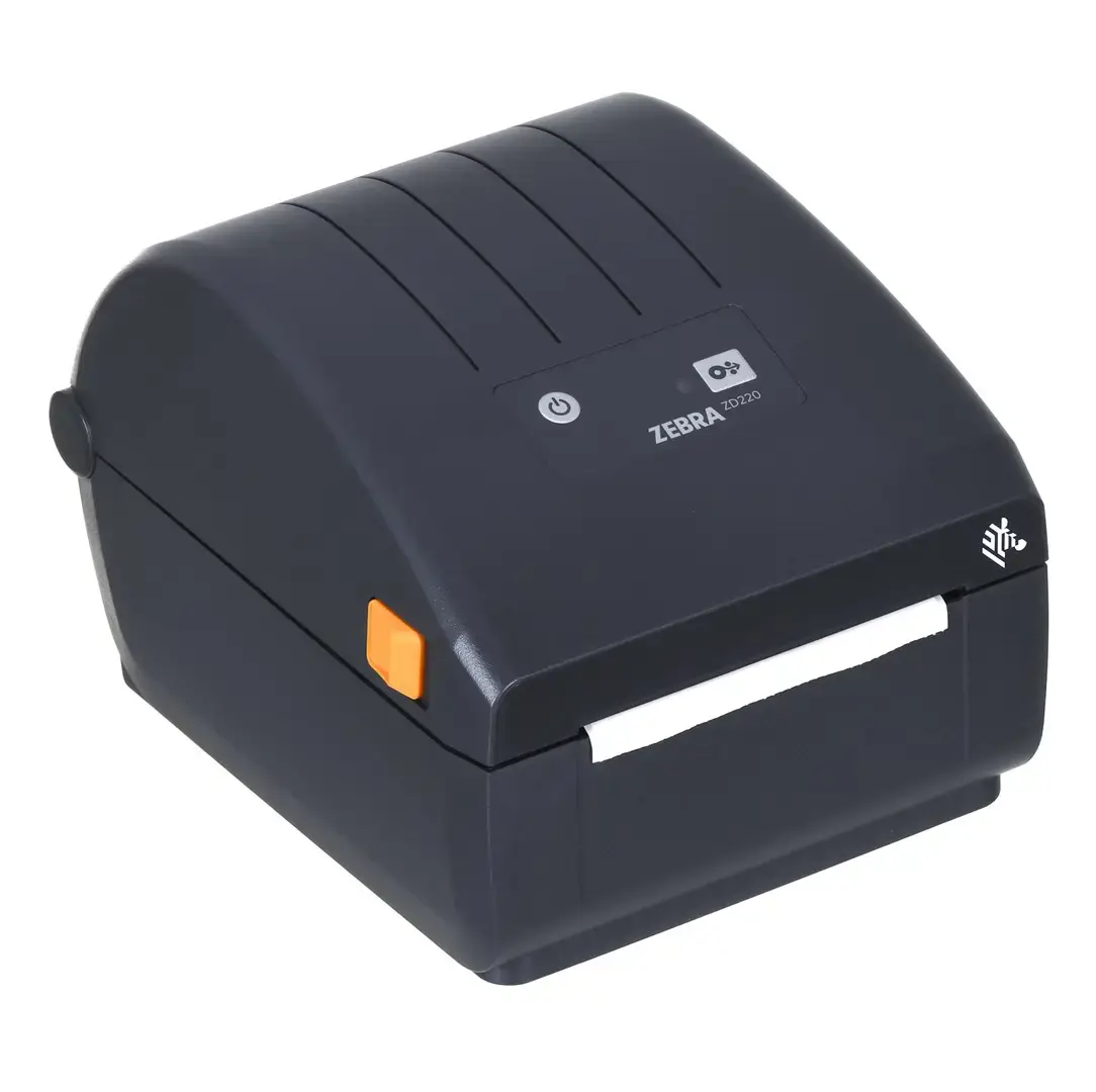 Zebra ZD220, Direct thermal, 203 x 203 DPI, 102 mm/sec, Wired, Black