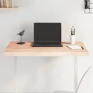 Stalviršis, 80x40x(2-4) cm, medienos masyvas, su gyvu kraštu