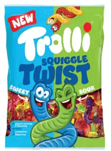 TROLLI guminukai susipynę kirminai, 175g