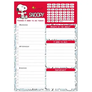 Snoopy - Kalendorius be datos / planuoklis 54 puslapiai