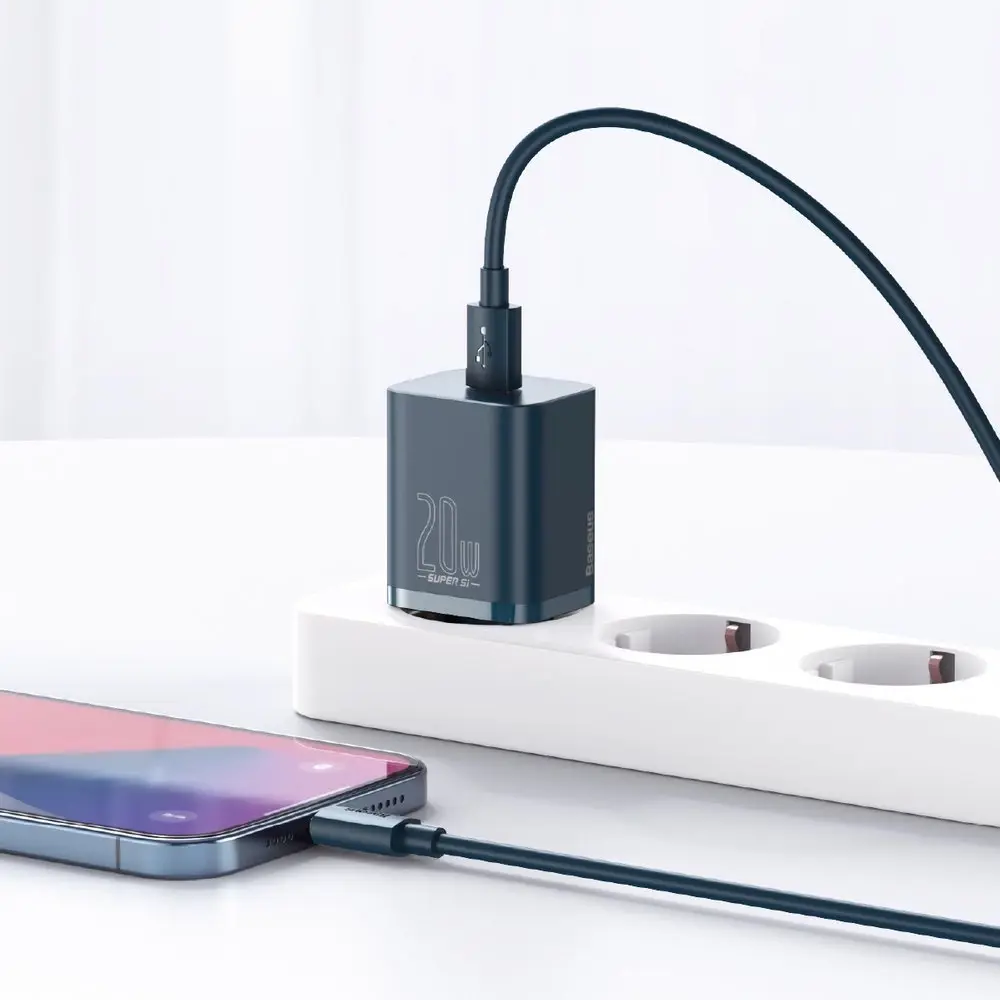 Baseus Super Si Quick Charger 1C 20W (Blue)