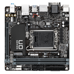 Gigabyte H610I DDR4, "Intel", LGA 1700, "Intel® Celeron®", "Intel® Core™ i3", "Intel® Core™ i5", "Intel® Core™ i7", "Intel® Core™ i9", "Intel Pentium G", LGA 1700, DDR4-SDRAM, 64 GB