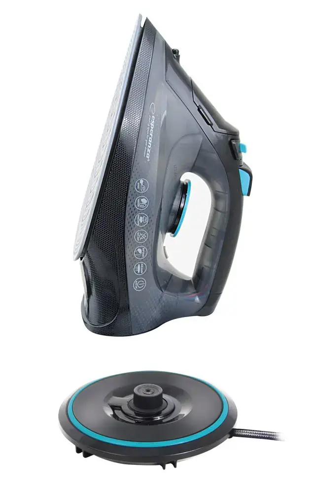 Esperanza EHI010 Steam iron Ceramic soleplate Grey, Black 2600 W