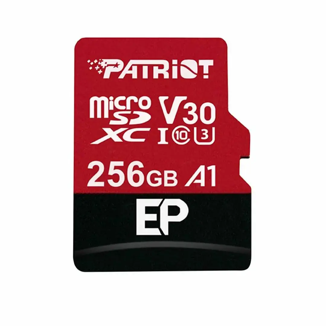 "Patriot" atminties kortelė "EP Pro" PEF256GEP31MCX (256 GB; 10 klasės, U3 klasės; atminties kortelė)