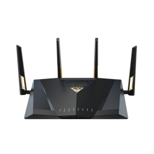 ASUS RT-BE88U, Wi-Fi 7 (802.11be), Dual-band (2.4 GHz / 5 GHz), Ethernet LAN, Black, Grey, Tabletop router