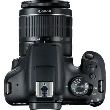 "Canon EOS 2000D BK 18-55 IS II EU26, 24,1 MP, 6000 x 4000 taškų, CMOS, "Full HD", juoda