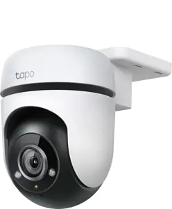 "TP-Link Tapo" lauko panoraminė/pakreipiama apsaugos "WiFi" kamera, IP apsaugos kamera, lauko, bela…