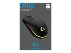 LOGITECH G102 LIGHTSYNC - JUODA - EER