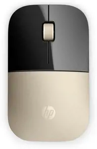 HP Z3700 auksinė belaidė pelė, dvipusė, optinė, RF belaidė, 1200 DPI, auksinė