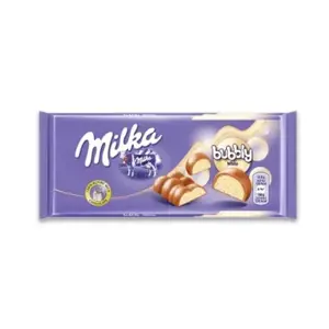 Šokoladas MILKA Bubbly White, 95 g,