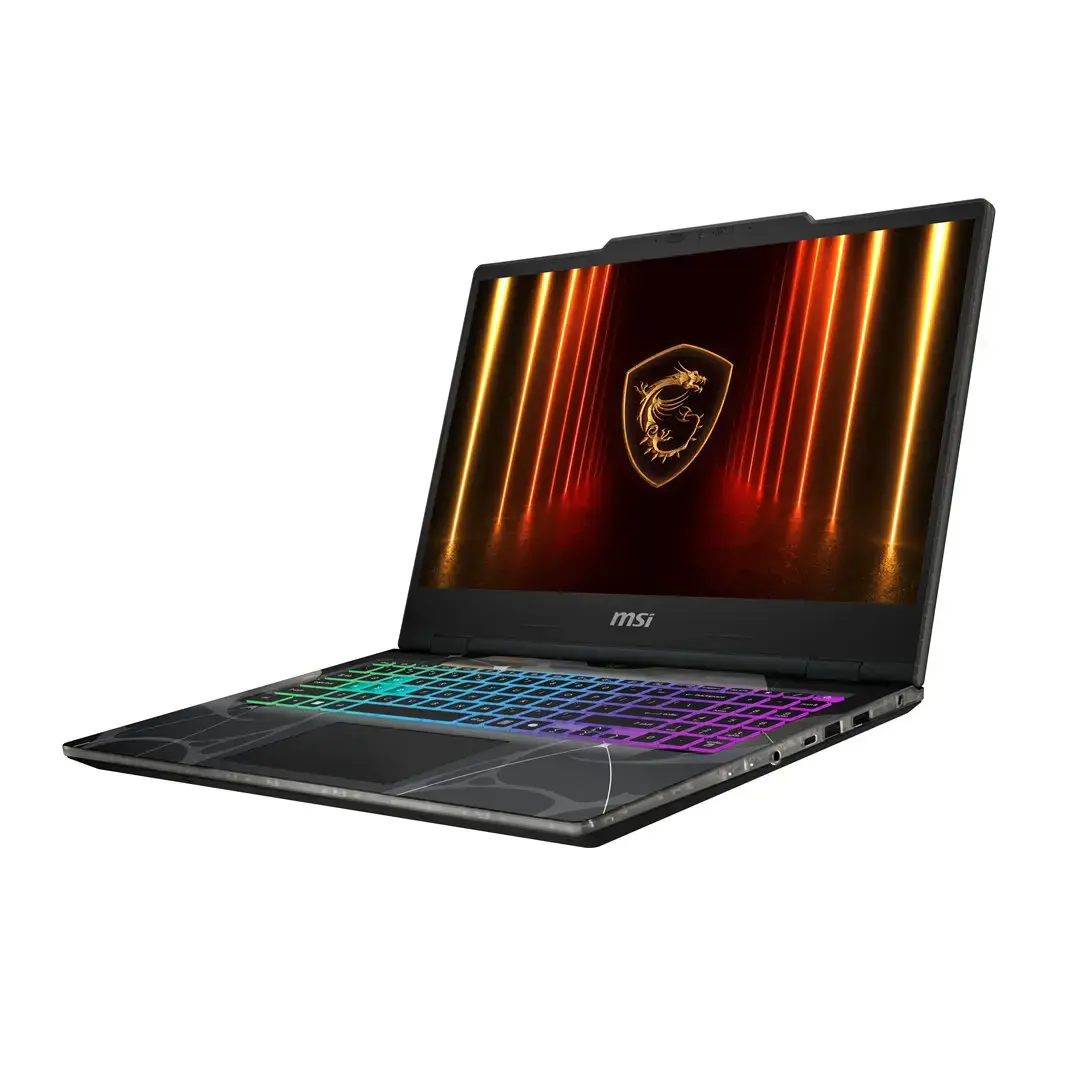 MSI Cyborg 15 B2RWEKG-044XPL Intel Core 5 210H Laptop 39.6 cm (15.6") Full HD 16 GB DDR5-SDRAM 512 GB SSD NVIDIA GeForce RTX 5050 Wi-Fi 6E (802.11ax) Free DOS Black
