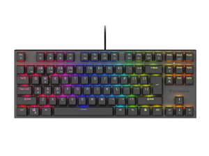 Genesis | THOR 303 | Mechanical Gaming Keyboard | Wired | US | Outemu Peach Silent | Black