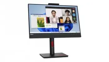 LENOVO THINKCENTRE TINY-IN-ONE 24 GEN 5/ 23.8" FHD (1920X1080) IPS EKRANAS/ ANTIREFLEKSINIS/ JUTIKLINIS/ KAMERA/ DVIGUBAS MIKROFONAS/ GARSIAKALBIAI (3WX2)/ 16:9/ 250NITS/ HDMI/ DP/ USB-B/ USB 3.2 GEN 1/ 3 METŲ GARANTIJA