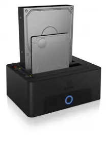 ICYBOX IB-1232CL-U3 2Bay dokas / klonavimo stotelė 2,5 colio ir 3,5 colio HDD Sata USB 3.2 Gen 1
