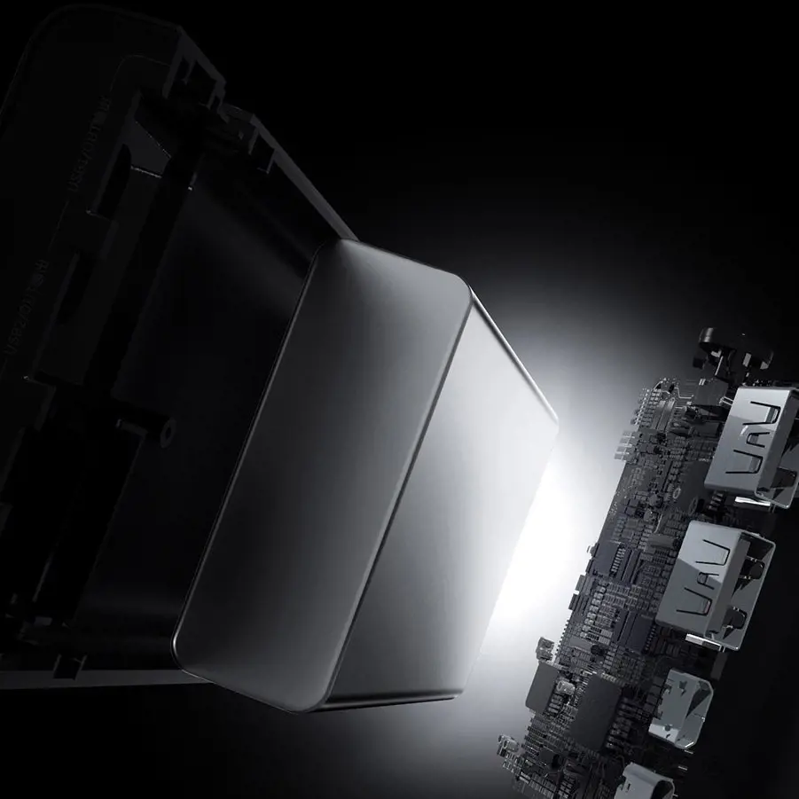 "Baseus Adaman Metal Powerbank" 20000mAh PD QC 3.0 65W 2xUSB + USB-C + micro USB (mėlyna)