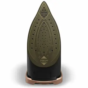 Tefal Ultimate Power Pro FV9E50 Dry & Steam iron Durilium AirGlide Autoclean soleplate 3200 W Black, Copper