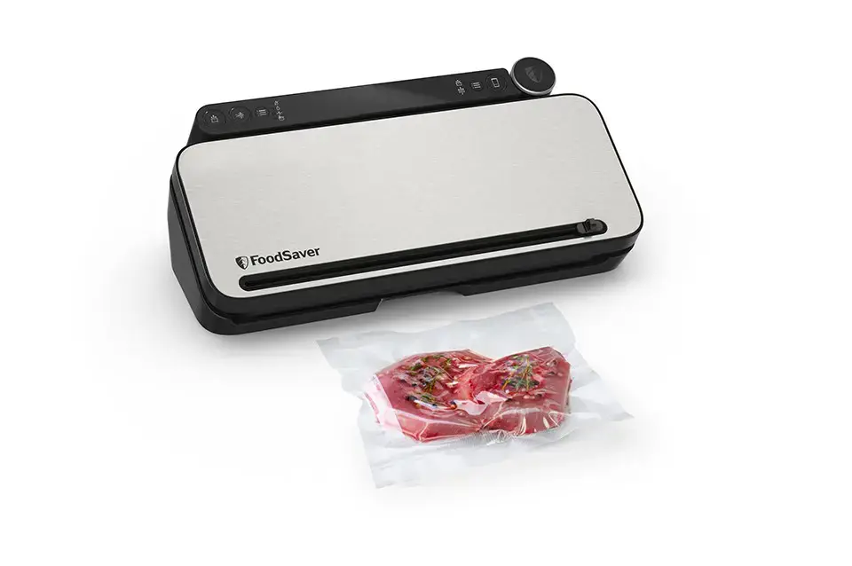 FoodSaver VS3190X vacuum sealer Black, Stainless steel