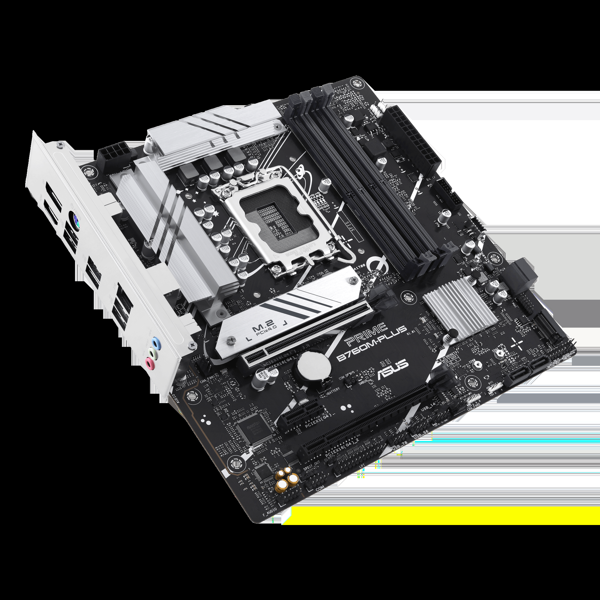 ASUS PRIME B760M-PLUS, Intel, LGA 1700, Intel® Celeron®, Intel® Pentium® Gold, Intel® Core™ i3, Intel® Core™ i5, Intel® Core™..., LGA 1700, DDR5-SDRAM, 192 GB