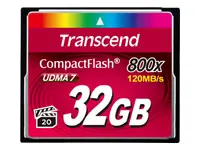 TRANSCEND 32GB CF kortelė 800X TYPE I