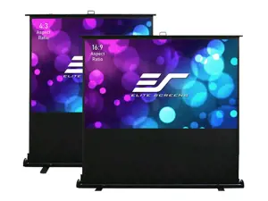 "Elite Screens" ekranai F107XWH2 Nešiojamasis ekranas, 107", 16:9, juodas