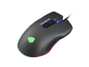 "NATEC Fury" žaidimų pelė "Scrapper" 6400DPI optinė su programine įranga ir RGB apšvietimu