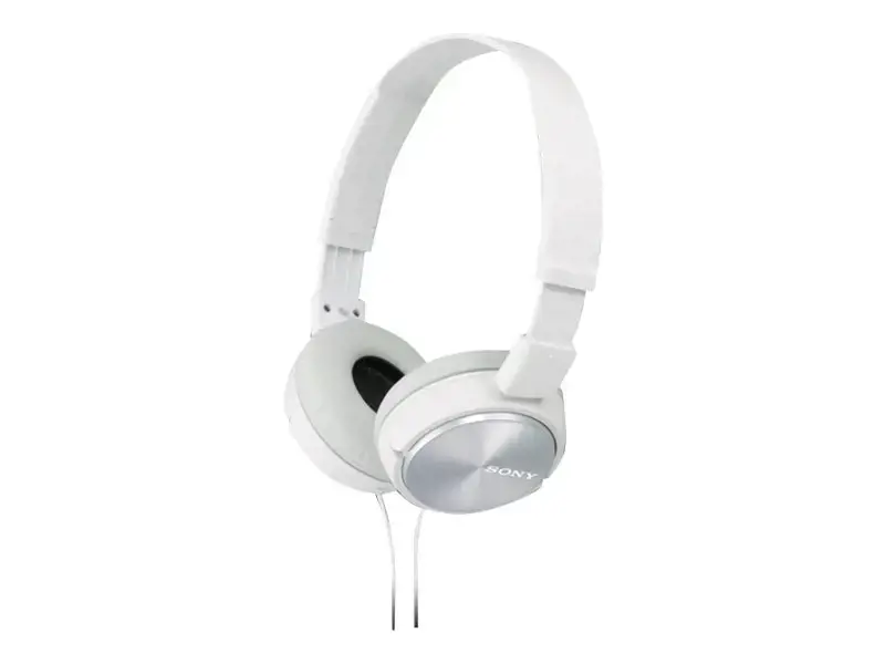 "Sony MDR-ZX310AP", laidinės, 10-24000 Hz, skambučiai/muzika, 125 g, ausinės, baltos spalvos