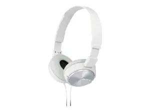"Sony MDR-ZX310AP", laidinės, 10-24000 Hz, skambučiai/muzika, 125 g, ausinės, baltos spalvos
