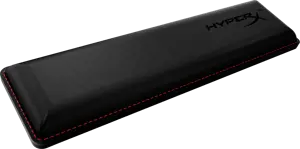 "HyperX" riešo atrama - klaviatūra - kompaktiška 60% 65%, juoda, vienspalvė, gelis, guma, riešo atrama, neslystantis pagrindas