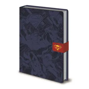 Superman - Notebook A5 made of ecological leather