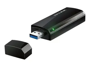 TP-Link AC1200 belaidis dviejų dažnių juostų USB 3.0 adapteris 1200Mb/s USB3.0/2.0 300Mb/s 2,4 GHz dažniu + 900Mb/s 5 GHz dažniu 802.11a/b/g/n/ac, WPA2/WPA