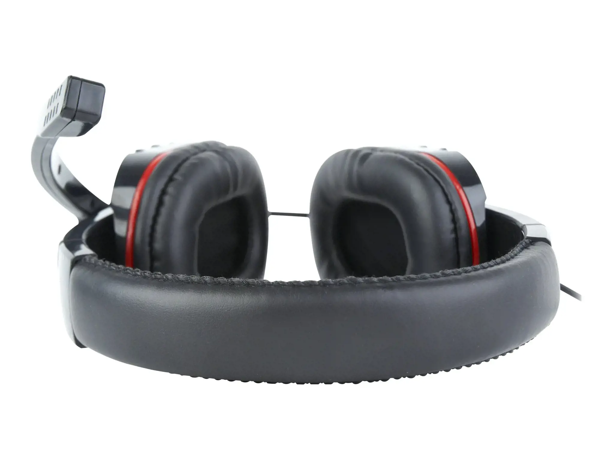 GEMBIRD GHS-402 Gembird žaidimų ausinės su garsumo reguliatoriumi, blizgios juodos spalvos