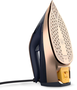 "Philips" DST8050/20, garų lygintuvas, "SteamGlide Elite" padas, 3 m, 260 g/min, mėlynas, auksinis, 85 g/min