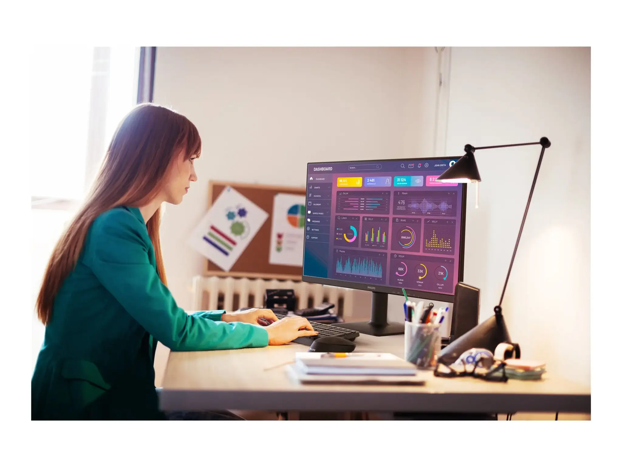 Philips 1000 series 27E2N1500L/00 computer monitor 68.6 cm (27") 2560 x 1440 pixels Quad HD LED Black