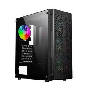 GEMBIRD Gaming ARGB kompiuterio korpusas Fornax 400X juodas