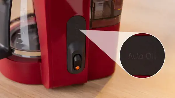 Kavos aparatas BOSCH TKA2M114, 1,25 litrai, Raudona, Manual