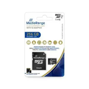 ATMINTIS MICRO SDXC 256GB UHS-1/W/ADAPTERIS MR946 MEDIARANGE