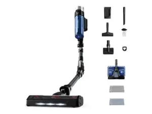 TEFAL Vacuum Cleaner | TY20C7 X-force Flex Aqua | Cordless operating | 250 W | Black/Blue