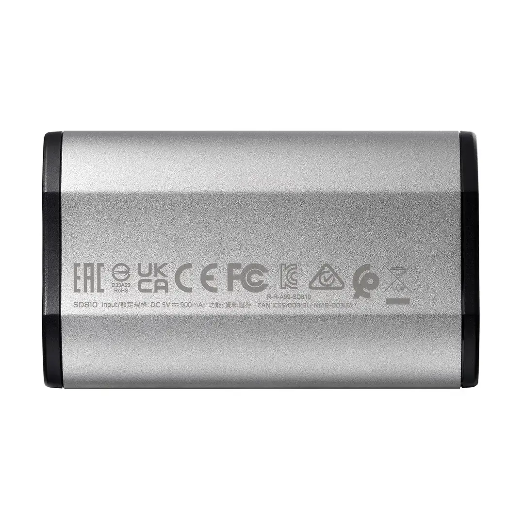 Dysk SSD External SD810 2TB USB3.2C 20Gb/s Silver