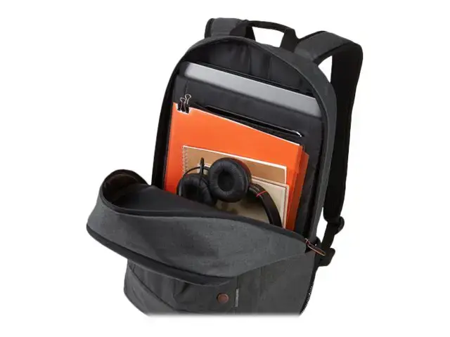 Case Logic Era ERABP-116 Obsidian, 39,6 cm (15,6"), nešiojamojo kompiuterio skyrius, poliesteris