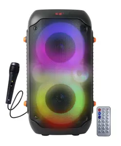 Esperanza EP156 BT FM LED RGB KARAOKE Speaker Black 20W