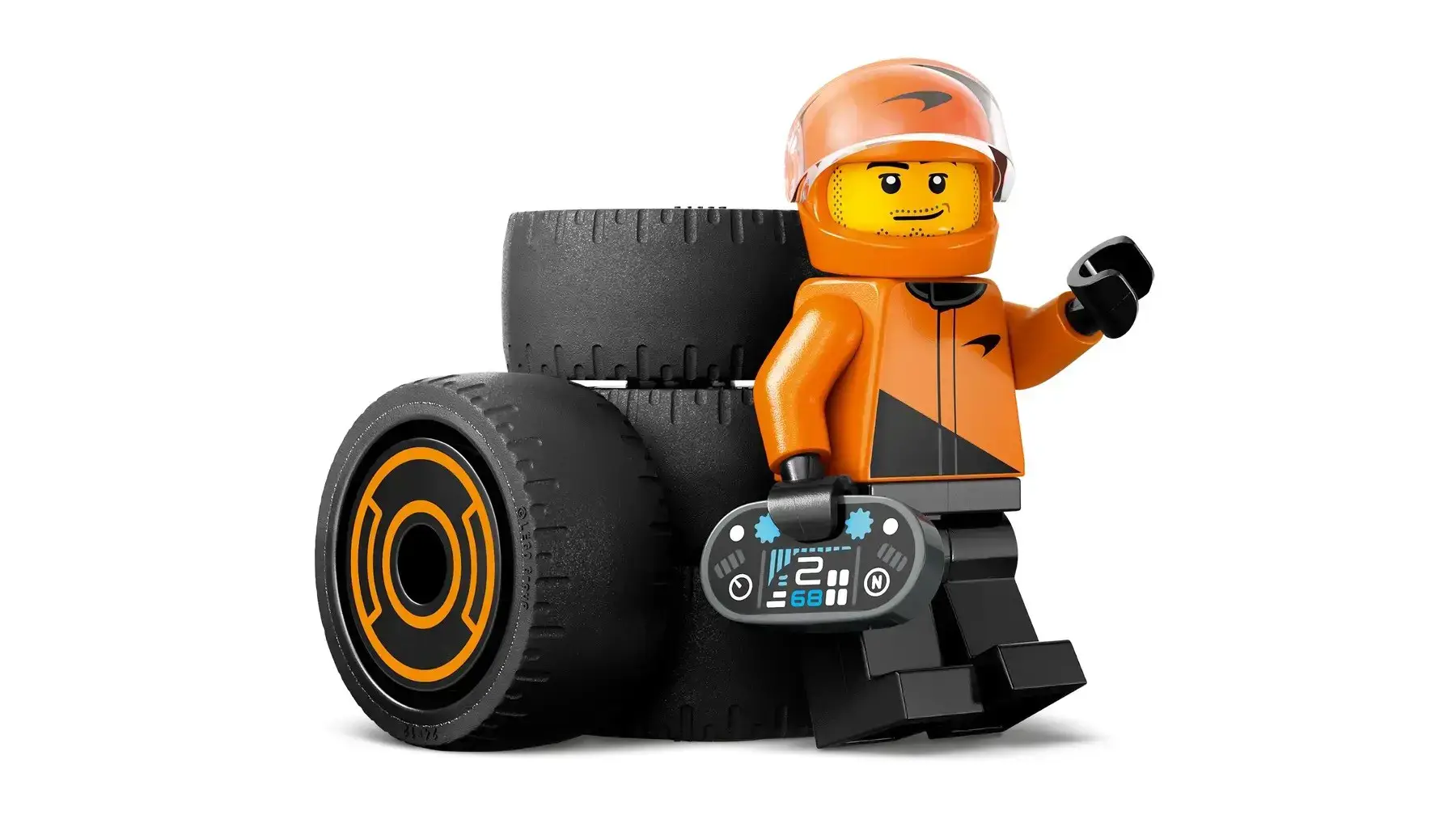 LEGO CITY 60442 F1 Driver with McLaren Race Car