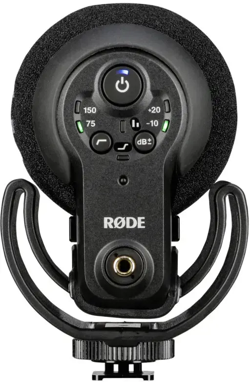 RØDE Videomic PRO + Black Skaitmeninis vaizdo kameros mikrofonas