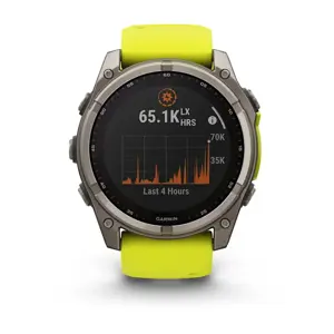 SMARTWATCH FENIX 8 SAPP. SOLAR/YELLOW 010-02907-21 GARMIN