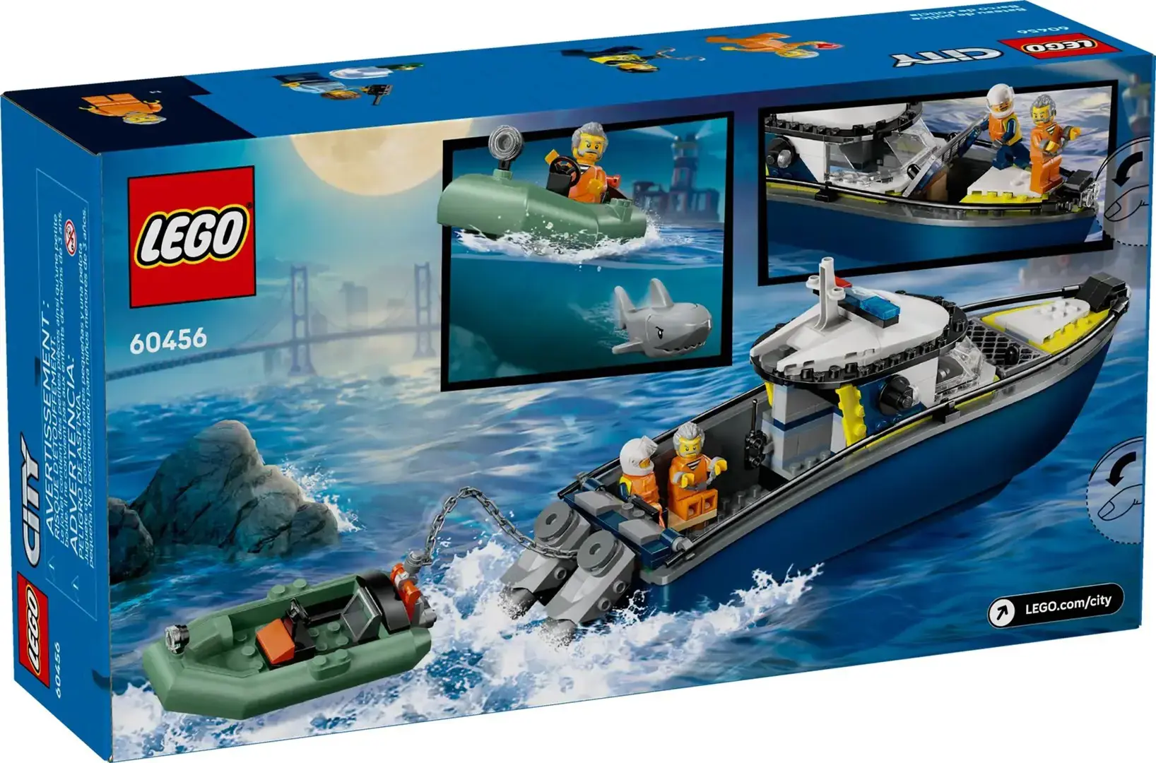 LEGO CITY 60456 Police Boat Chase