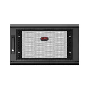 APC NetShelter WX 6U 600 mm gylio sieninė spinta, 6U, 90 kg, juoda