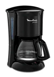 Moulinex FG152, Lašelinis kavos aparatas, 0,6 l, malta kava, juodas
