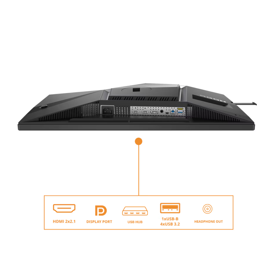 AOC CS24A | 24 " | TN | FHD | 16:9 | 610 Hz | 0.5 ms | 1920 x 1080 pixels | 500 cd/m² | HDMI ports quantity 2 | Black/Orange