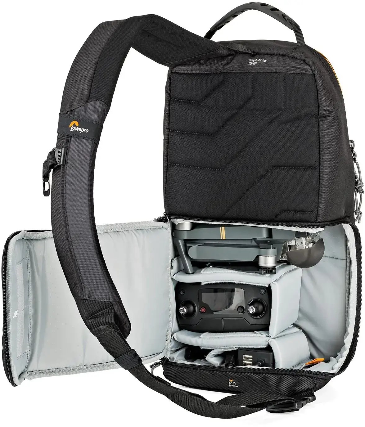 "Lowepro" krepšys per petį "Slingshot Edge 250AW", juodas